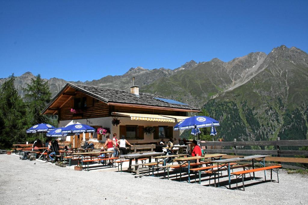 Hotel Wiese Sankt Leonhard im Pitztal Ngoại thất bức ảnh