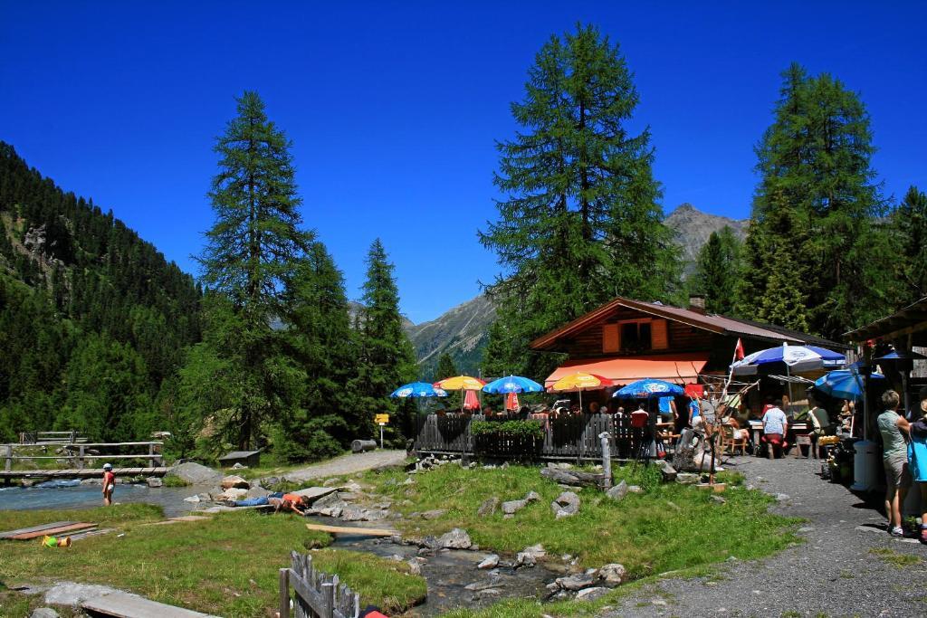 Hotel Wiese Sankt Leonhard im Pitztal Ngoại thất bức ảnh